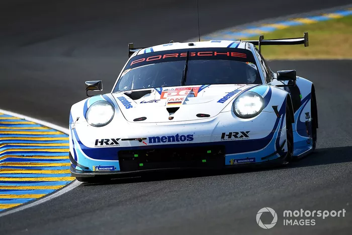 #56 Team Project 1 Porsche 911 RSR: Egidio Perfetti, Larry Ten Voorde, Matteo Cairoli 