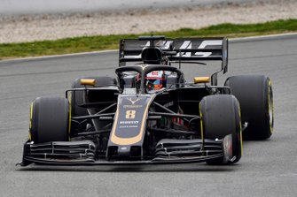 Romain Grosjean, Haas F1 Team VF-19 Ferrari
