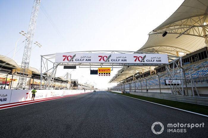 Aspectos del circuito de Bahrein