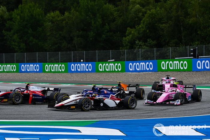 Louis Deletraz, Charouz Racing System y Giuliano Alesi, HWA Racelab 