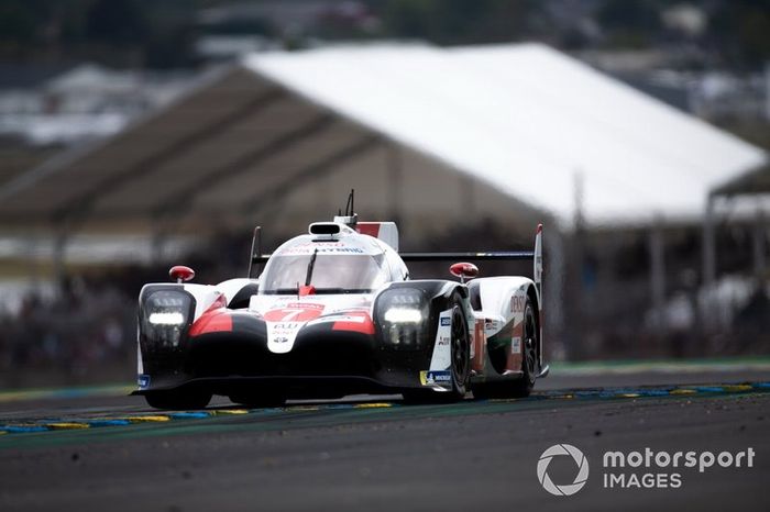 #7 Toyota Gazoo Racing, Toyota TS050 Hybrid: Mike Conway, Kamui Kobayashi, Jose Maria Lopez