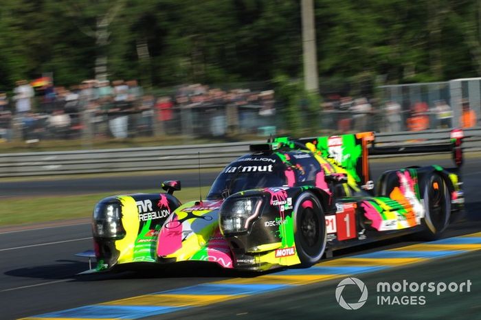 #1 Rebellion Racing Rebellion R-13: Gibson: Neel Jani, Andre Lotterer, Bruno Senna 