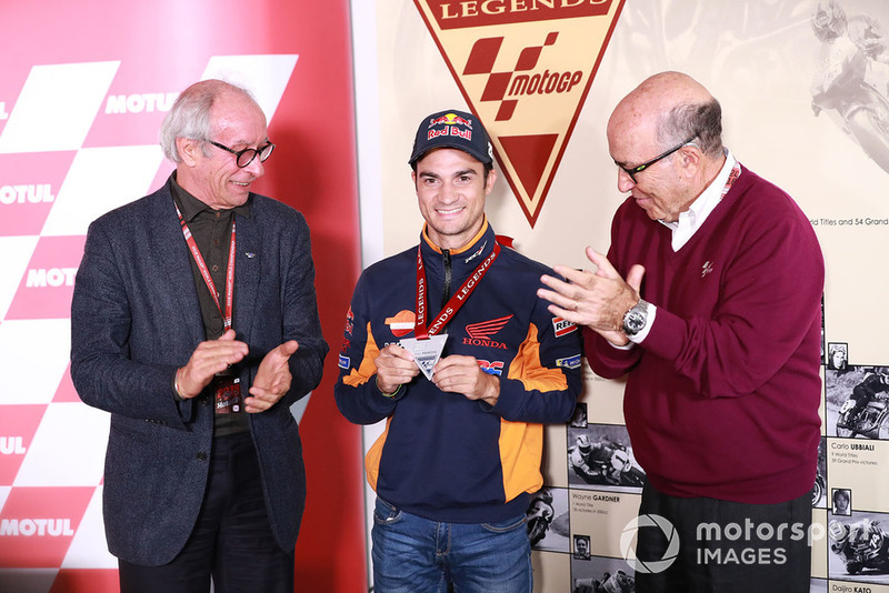Vito Ippolito, FIM, Dani Pedrosa, Repsol Honda Team, Carmelo Ezpeleta, Dorna