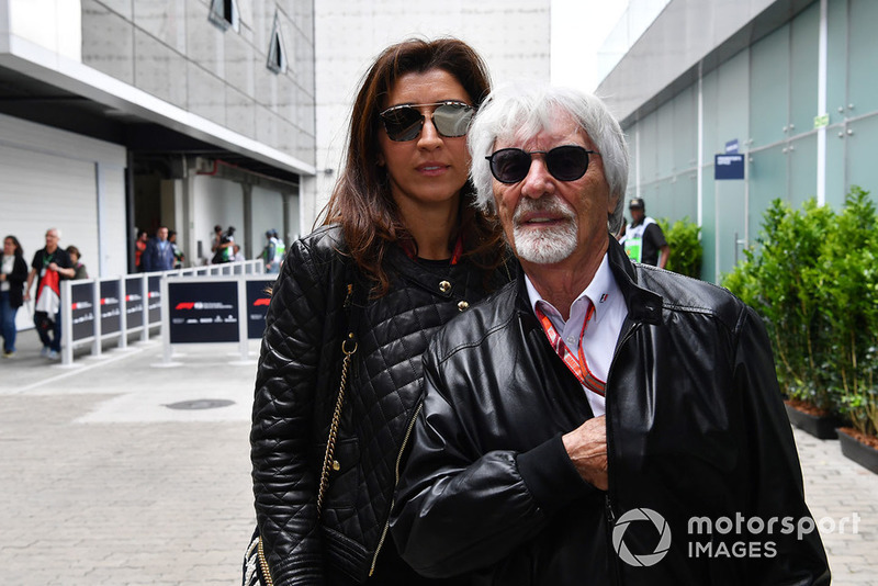 Bernie Ecclestone y Fabiana Ecclestone