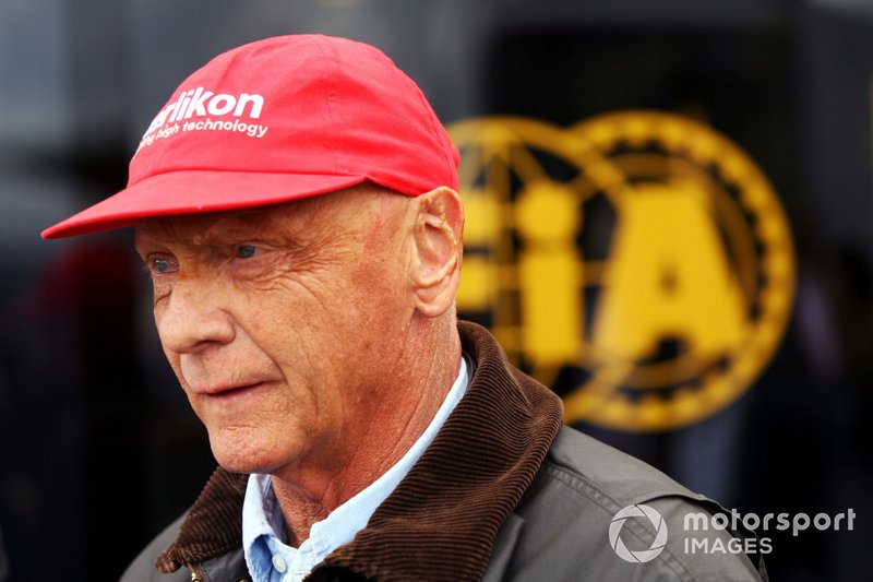 Niki Lauda vor zehn Jahren ...