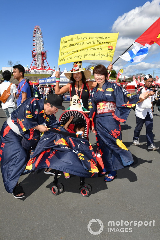Red Bull Racing fans