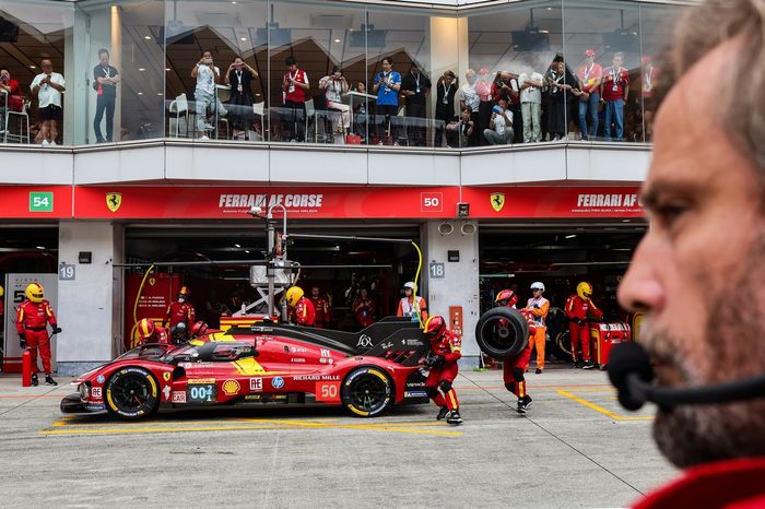 #50 Ferrari AF Corse Ferrari 499P: Antonio Fuoco, Miguel Molina, Nicklas Nielsen