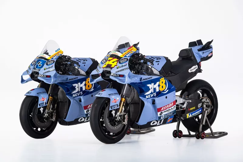Livrée Gresini Racing
