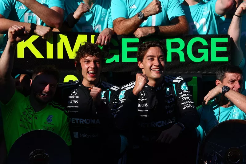 George Russell, Mercedes, Andrea Kimi Antonelli, Mercedes