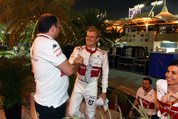 Marcus Ericsson, Sauber, Frederic Vasseur, Sauber, Team Principal