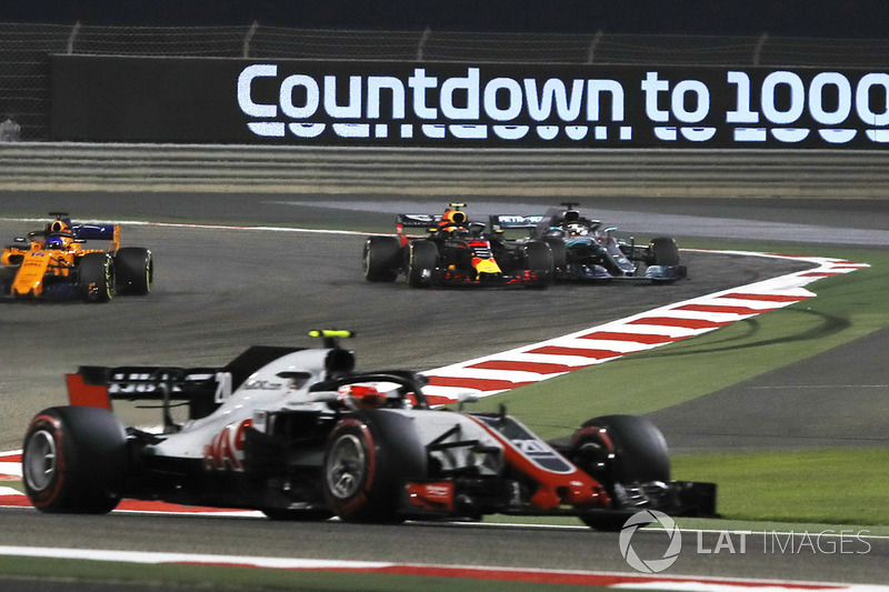 Bahreïn - Max Verstappen/Lewis Hamilton (course)