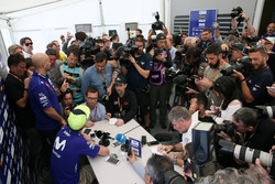 Валентино Россі, Yamaha Factory Racing, прес-конференція