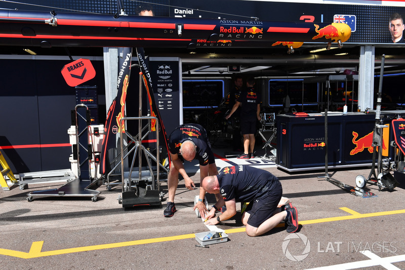 Mécaniciens Red Bull Racing