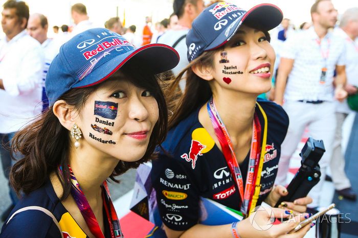 Red Bull Racing fans