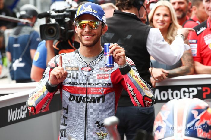 Ganador de la pole Enea Bastianini, Gresini Racing