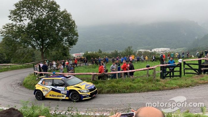 José Antonio Suarez - Alberto Iglesias (Skoda Fabia R5)