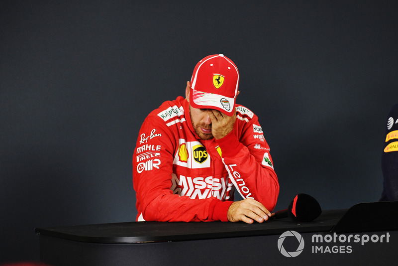Обладатель второго места Себастьян Феттель, Ferrari