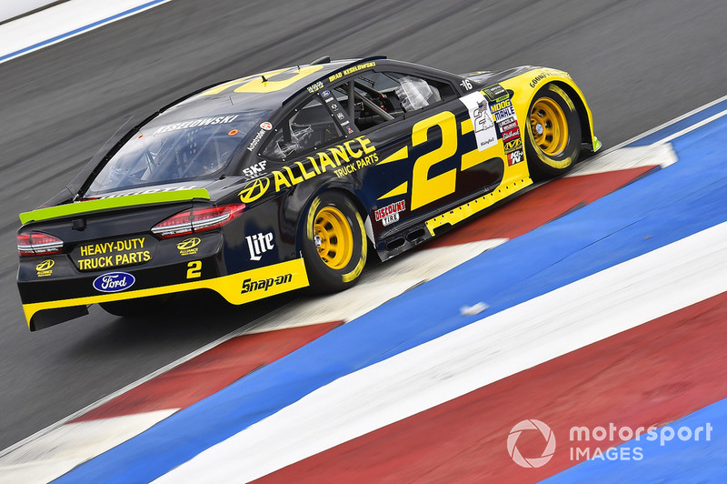 25. Brad Keselowski, Team Penske, Ford Fusion Alliance Truck Parts