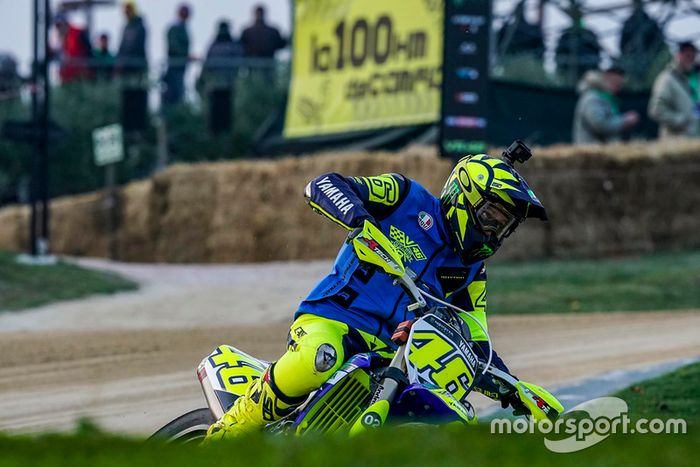 Valentino Rossi en acción