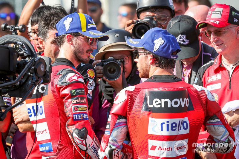 Francesco Bagnaia, Equipa Ducati, Enea Bastianini, Equipa Ducati