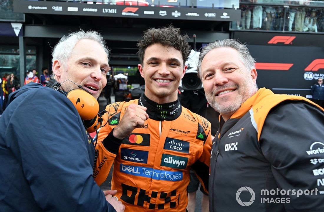 Lando Norris, McLaren, Zak Brown, McLaren