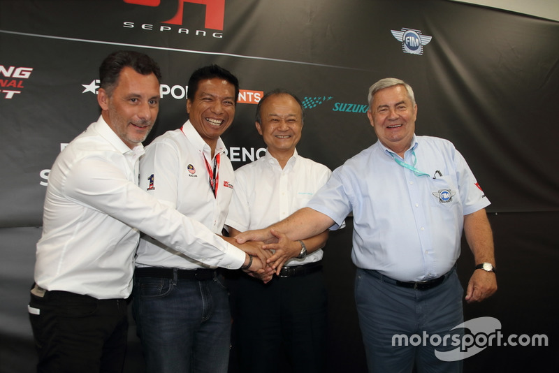 Konferensi pers Sepang 8 Jam