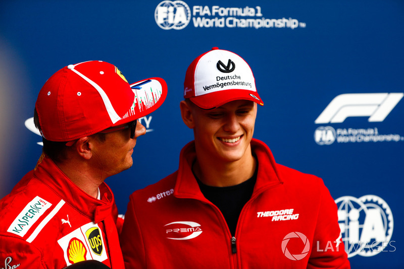 Mick Schumacher in de Grand Prix van Duitsland