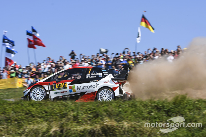 Jari-Matti Latvala, Miikka Anttila, Toyota Yaris WRC, Toyota Gazoo Racing