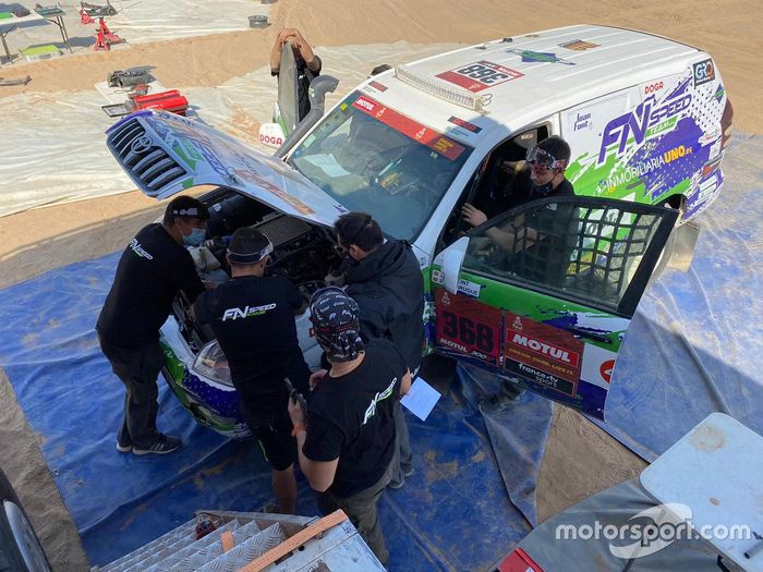 #368 FN Speed Team Toyota: Joan Font, Sergi Brugue