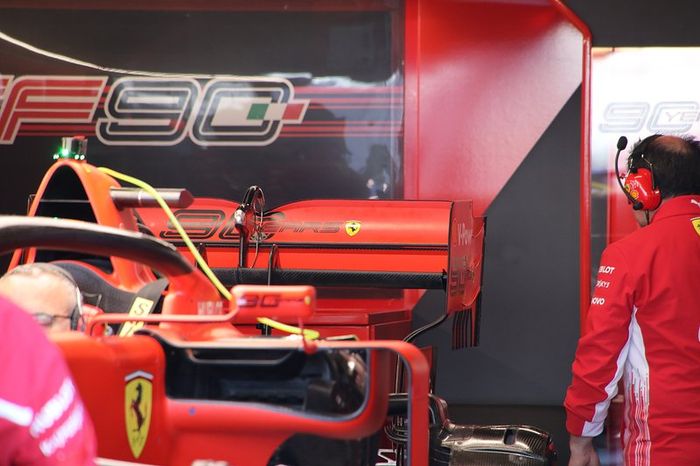 Alerón trasero del Ferrari SF90 