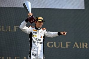 Podium: Race winner Josep Maria Marti, Campos Racing