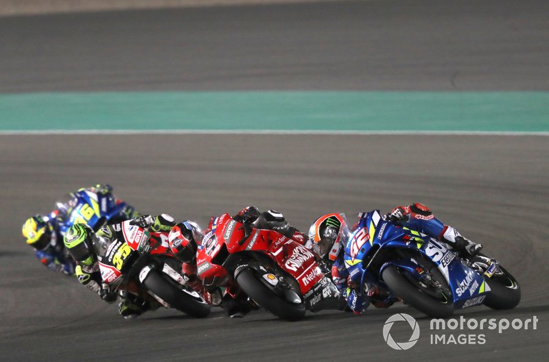 Danilo Petrucci, Ducati Team, Alex Rins, Team Suzuki MotoGP, Cal Crutchlow, Team LCR Honda