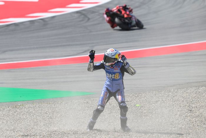 Alex Marquez, Gresini Racing crash