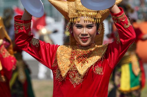 Espectáculo de danza en la parrilla