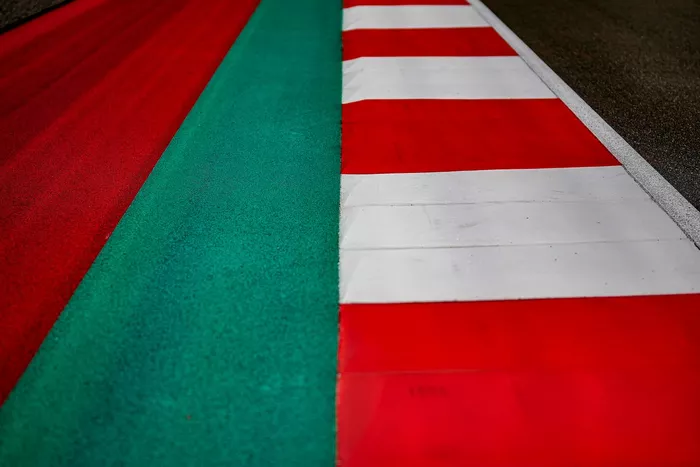 Detalle de la pista de Mandalika