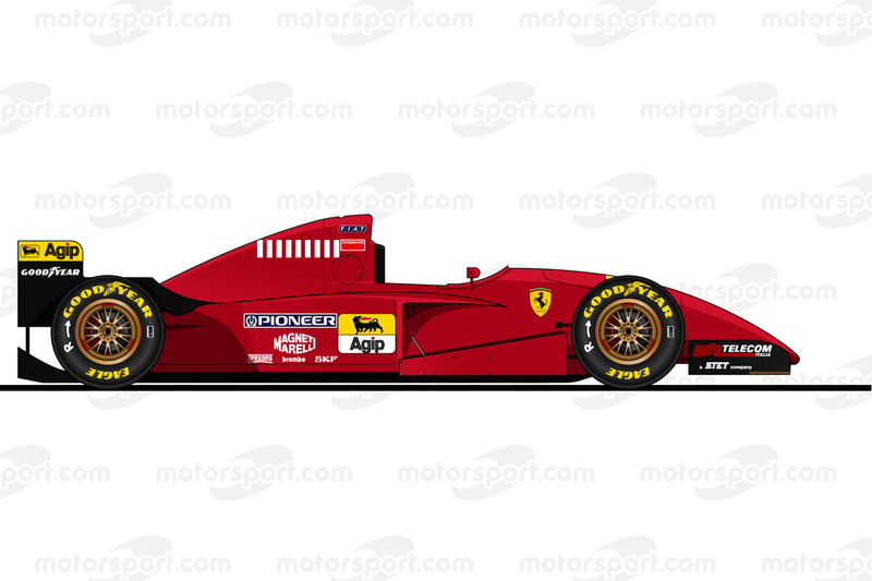 Michael Schumacher, Ferrari 412 T2, 1995