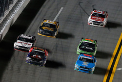 Aric Almirola, Ford, Justin Allgaier, JR Motorsports Chevrolet