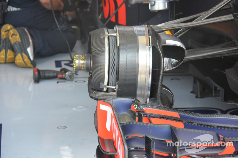 Red Bull RB12: Vorderradbremse, Max Verstappen