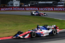 Takuma Sato, A.J. Foyt Enterprises Honda, Jack Hawksworth, A.J. Foyt Enterprises Honda
