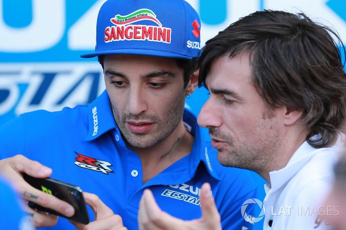 Andrea Iannone, Team Suzuki MotoGP, Angel Gelete Nieto Jr.