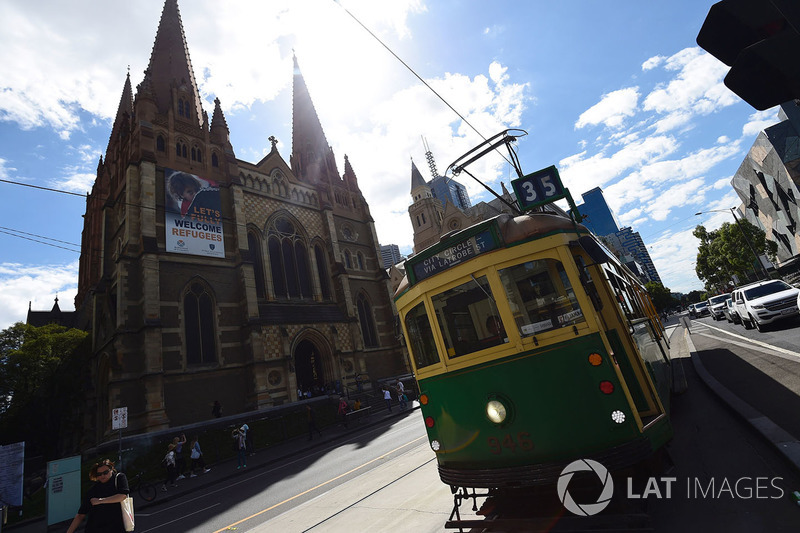 Una vista di Melbourne