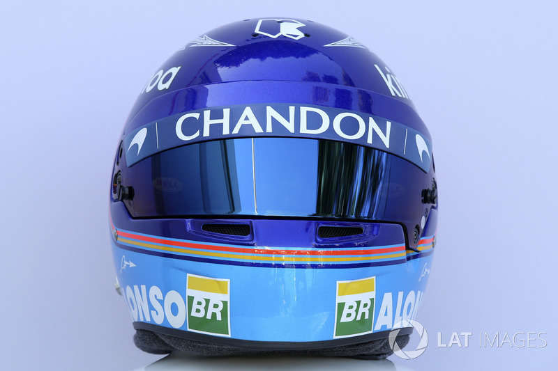 Fernando Alonso, McLaren helmet