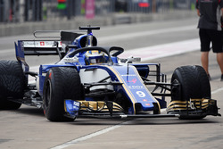 Marcus Ericsson, Sauber C36 avec le halo