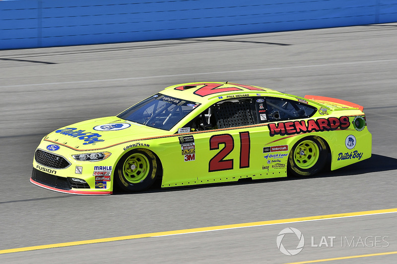 14. Paul Menard, No. 21 Wood Brothers Racing Ford Fusion