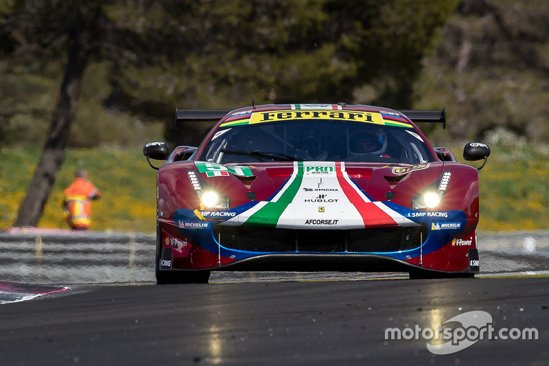 #51 AF Corse Ferrari 488 GTE EVO: Alessandro Pier Guidi, James Calado