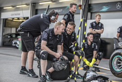 Simulations d'arrêts au stand pour Mercedes AMG F1