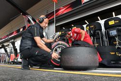 Pirelli engineer and Pirelli tyres