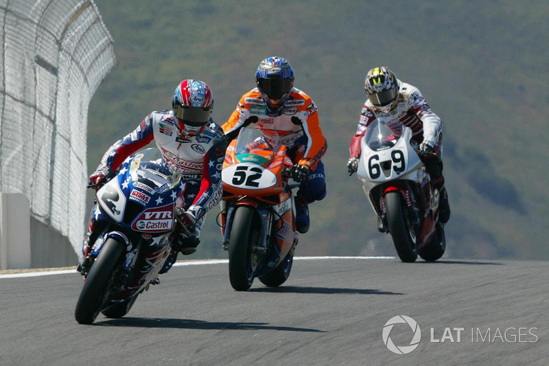 Colin Edwards, Honda, James Toseland, Ducati, Nicky Hayden, Honda