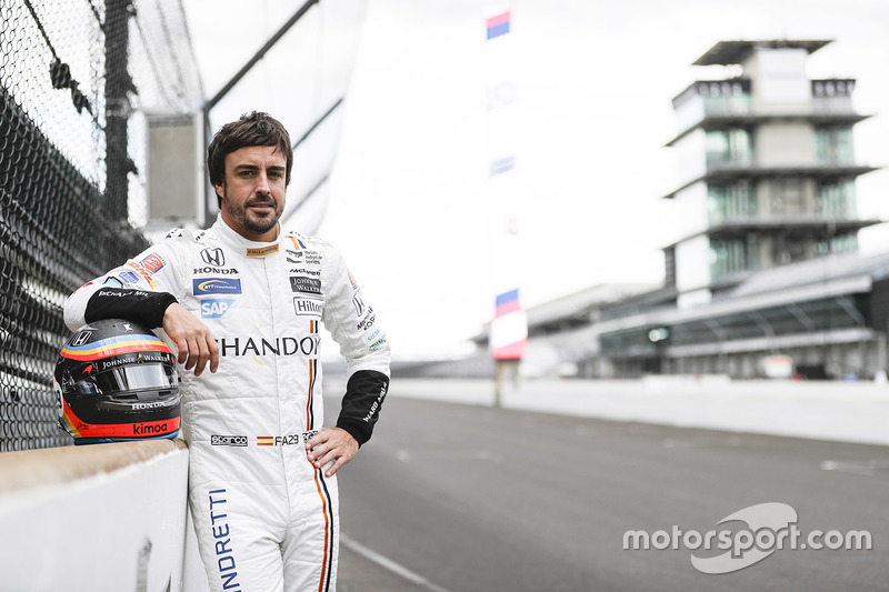 Fernando Alonso aux 500 Miles d'Indianapolis