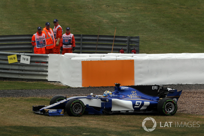 Abflug: Marcus Ericsson, Sauber C36